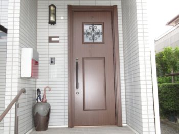 福島市 S様邸 玄関ドアリフォーム事例