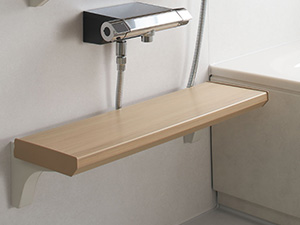 外して丸洗いできるカウンター