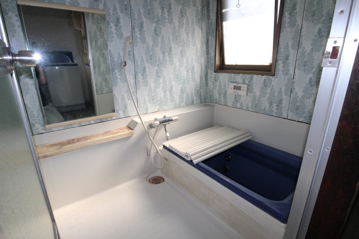 足を伸ばせる浴槽でゆっくり入浴したい！という願いを叶えることが出来ました