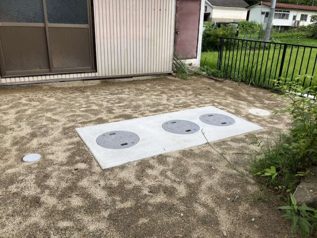 浄化槽設置完了