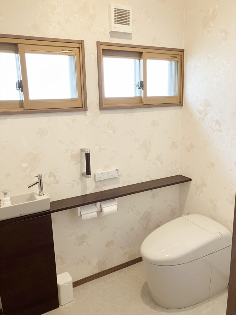 広くなったレストルーム